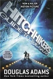 Book cover: The Hitchhiker's Guide to the Galaxy