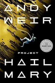 Book cover: Project Hail Mary